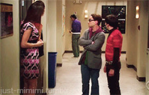 Sheldon cooper the big bang theory penny GIF - Find on GIFER