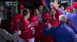 Texas rangers ian kinsler GIF on GIFER - by Tejinn