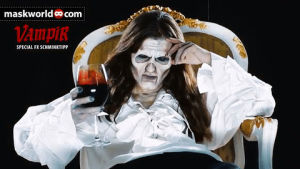 interview with the vampire,chilling,vampir,horror,scary,blood,makeup,vampire,drink,bored,chair,relax,chill,make up,stare,staring,special effects,throne,sfx,vampyr,special fx,goblet,maskworld,chillax