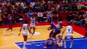 darryl dawkins,basketball,nba,post,1980s,dunk,new jersey nets,date unk