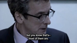 malcolm tucker,peter capaldi,the thick of it,getting on,ttoi,peter healy,lovey lizard man,important glasses issues,all locked inside,of all of juliuss and nicolas worst traits,a singler person,poor nicola