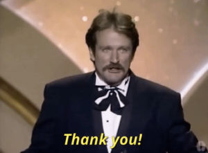 thank you,robin williams,oscars 1988,oscars,academy awards