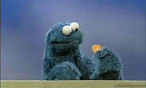 eating,cookie monster,cookie,sesame street