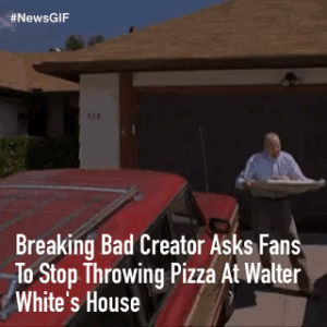 pizza,breaking bad,prank,walter white,heisenberg