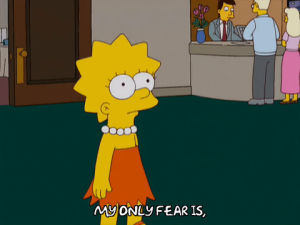 girl,lisa simpson,episode 6,sad,season 20,fear,20x06