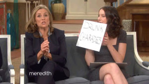 meredith vieira,charades,game,reaction,wtf,omg,drunk,the meredith vieira show,tmvs,21years