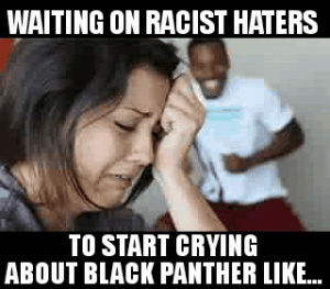 wakanda,white tears,black panther,racist