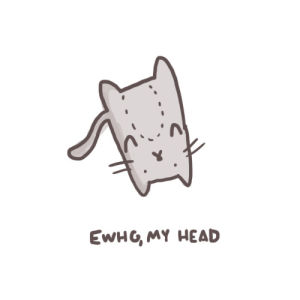 headache,hoppip,imt,cat,drawing,cartoons comics