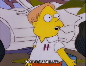 hug attack,bart simpson,season 7,no,episode 20,scared,nope,martin prince,7x20,gonna die,freaked out
