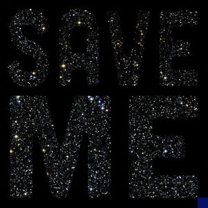 save me,art,animation,space,stars,words,the blue square