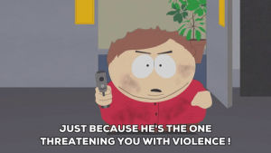 angry,eric cartman,mad,gun,violence,threatening