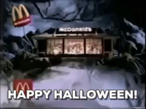 ronald mcdonald,halloween,happy halloween
