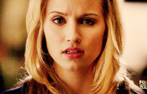 quinn fabray,glee,shocked,dianna agron,steal,vol,noah puckerman,angry,mad