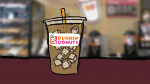 zombie,coffee,monday,dunkin donuts