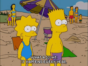 happy,bart simpson,lisa simpson,season 14,episode 8,interested,joyful,14x08