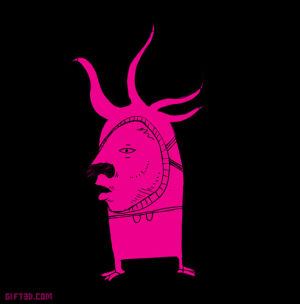 mayan,animation,cute,illustration,black,monster,2012,purple,guatemala,creature,maya,g1ft3d