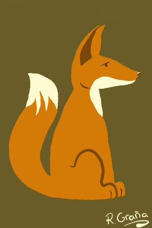 fox,rafagranaa,animation,deviantart,shadow