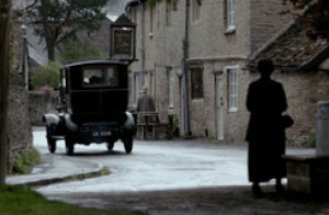 old car,downton abbey,village,elsie hughes,mountainside,obviously i dont want to hurt your feelings,wallace fennel