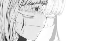 black and white,anime,girl,sad,cry,manga,monochrome