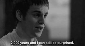 black and white,quote,vampire,surprised,years,and,still,2000,godric,i can
