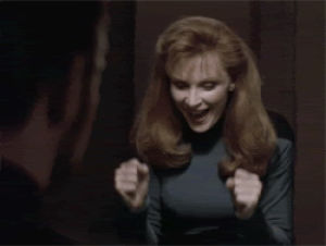 beverly crusher,star trek,not my,all of the squeeing