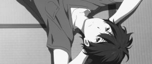 black and white,hyouka,anime,boy,manga