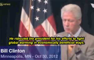 global warming,politics,election 2012,mitt romney,climate change,bill clinton,hurricane sandy