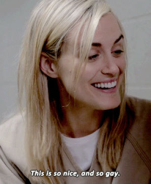 orange is the new black,taylor schilling,gay,outing