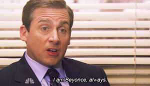 beyonce,the office,steve carell