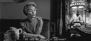 psycho,alfred hitchcock,friends,classic film,janet leigh