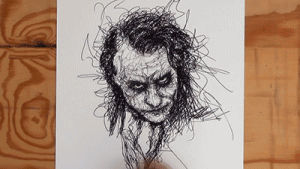 the joker,drawing