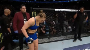 ronda rousey,ufc,mma,intense,rousey,ufc 207,ufc207,walk out,walking out