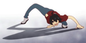 flexible,anime,dancing