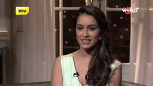 shraddha kapoor,indian,bollywood,india,kwk,koffee with karan,had to do it,lean back for the lord