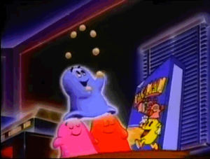 80s,pac man,animation,1980s,commercial,1984,cereal,80s kids