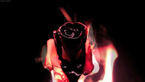 dark,rose,darkness,goth,grunge,beautiful,fire,sad,hurt,dying,burning,emo,on fire,flower,flame,burn it