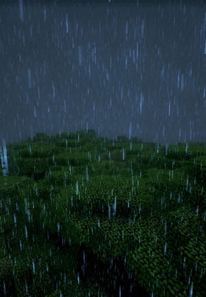 rain,gaming,minecraft,roofed forest,lil better