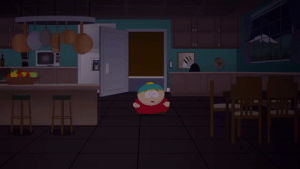 eric cartman,confused,dark,home,smoking,boiling,stove