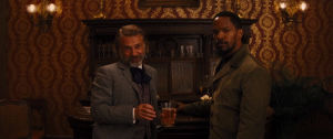christoph waltz,who knows,shrug,jamie foxx,django unchained,who knows what could happen