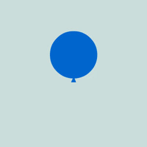 balloon,blue,pop,pasquale,dakota fanning