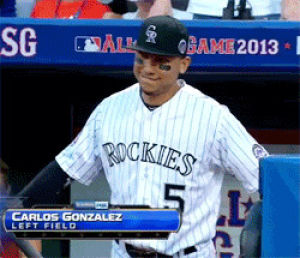 Nolan arenado mlb colorado rockies GIF - Find on GIFER