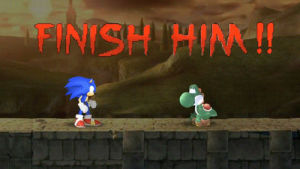 sonic the hedgehog,yoshi,sonic