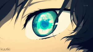 anime eyes,wind,anime,kawaii,eye,cloud