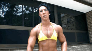 fbb,biceps,female muscle,women with muscle,365gifs