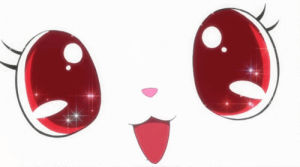 blink,neko,red,kawaii,smile,anime,cat,white