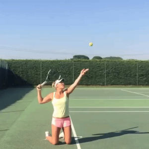 tennis,tip,knees,serve,tennis tip
