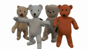 teddy,bear,dancing,group,plushie,plush toy