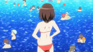 haruhi,anime,beach,pool,swimming,suzumiya
