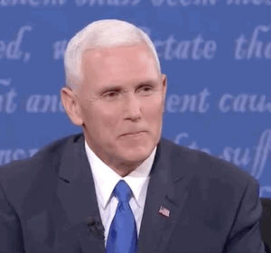 mike pence,thanks,sarcasm,sarcastic,vp debate 2016,well thanks