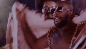 isaac hayes,lovey,yes,champion,bald head,gold chains,neko maid,lgbt record